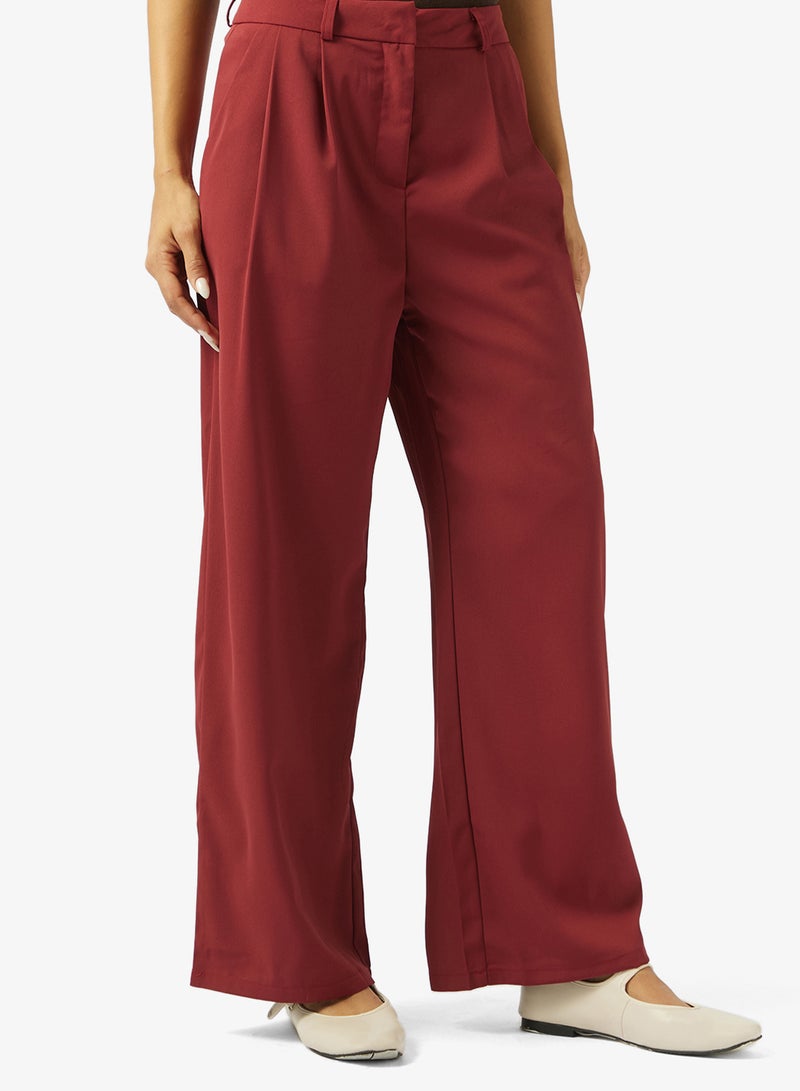 Ginger Straight Fit Tailored Pants - Image 1